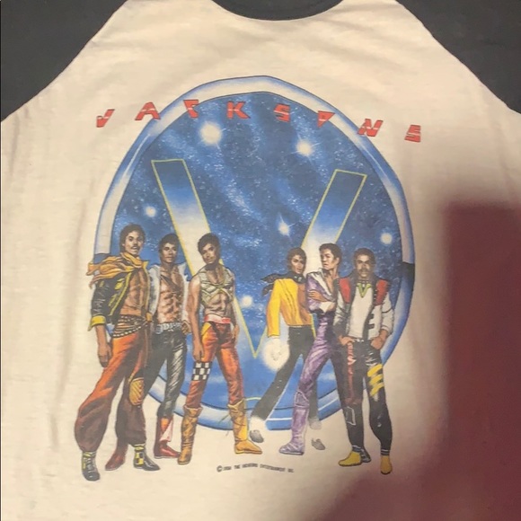 Authentic 1984 Jackson 5 vintage T GREAT DEAL - Picture 2 of 4